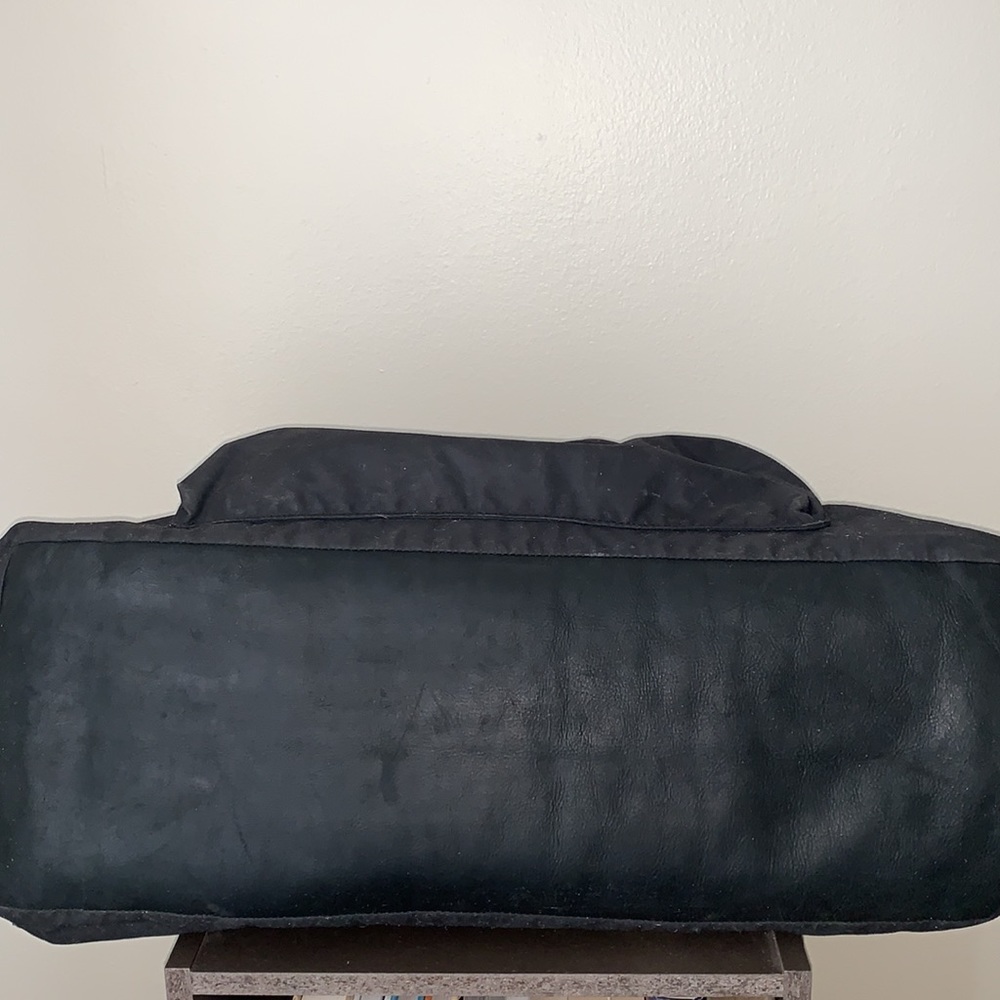 Waxed Cotton and Leather Ally Capellino Carry All Bag - Fr… - Picture 6 of 6